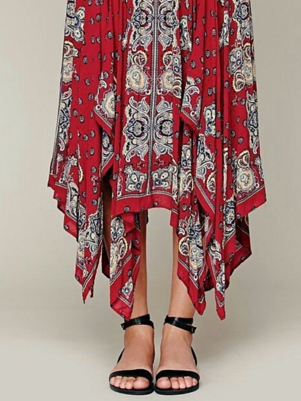 Free People Handkerchief Skirt - Picture 2 of 5